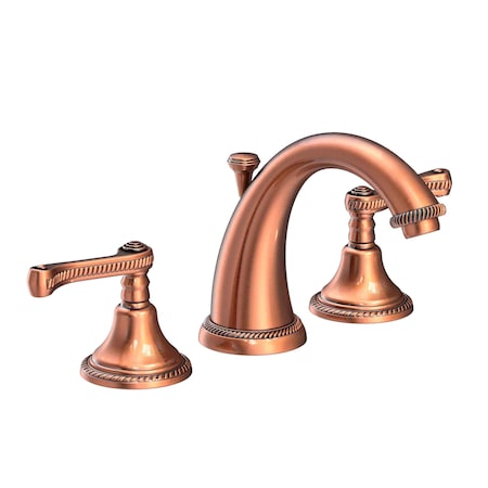 Newport Brass Widespread Lavatory Faucet in Antique Copper 1020-08A